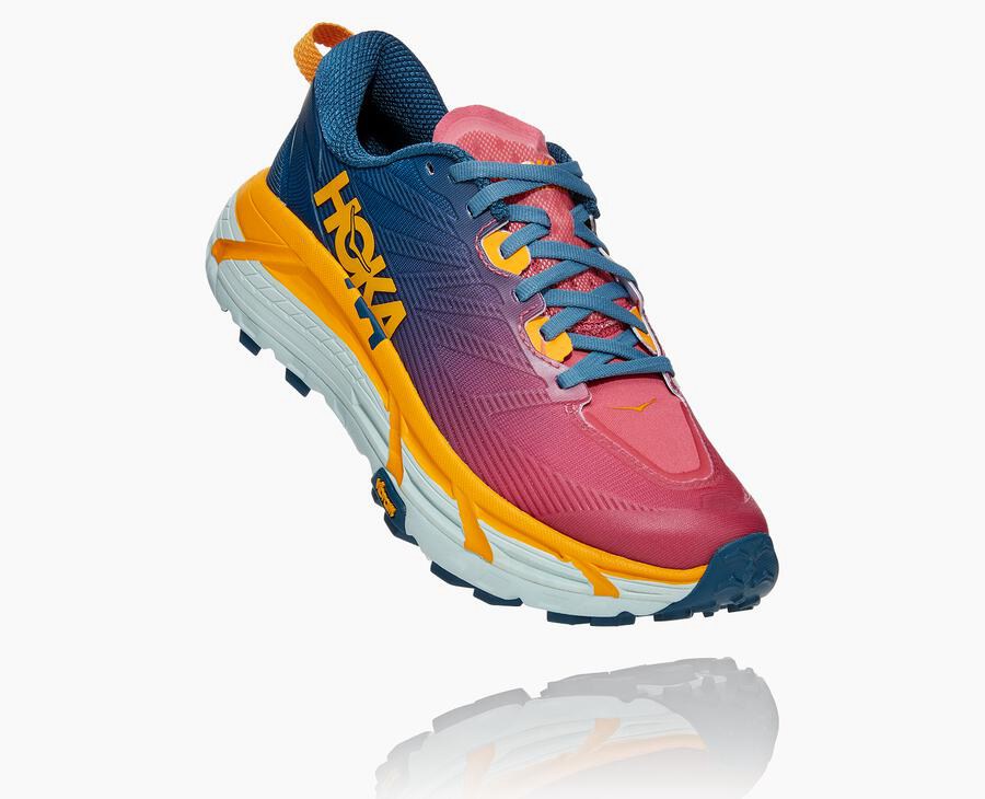 Hoka One One Trailsko Dame - Mafate Speed 3 - Blå - 368740OPI